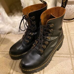 Dr Marten Leona Platform boots